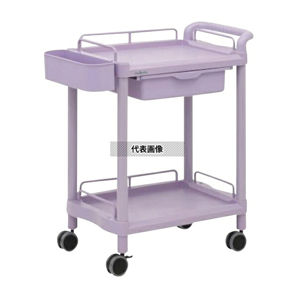 ナビス(アズワン) MP61AP モバイルポケットカート(引出し付き) 2段 650&times;410&times;838｜セミプロＤＩＹ店ファースト