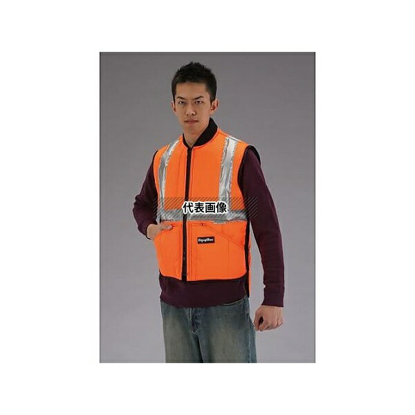 エスコ EA915GA-45 [2XL] 防寒ベスト(注意色 オレンジ) 14,534円