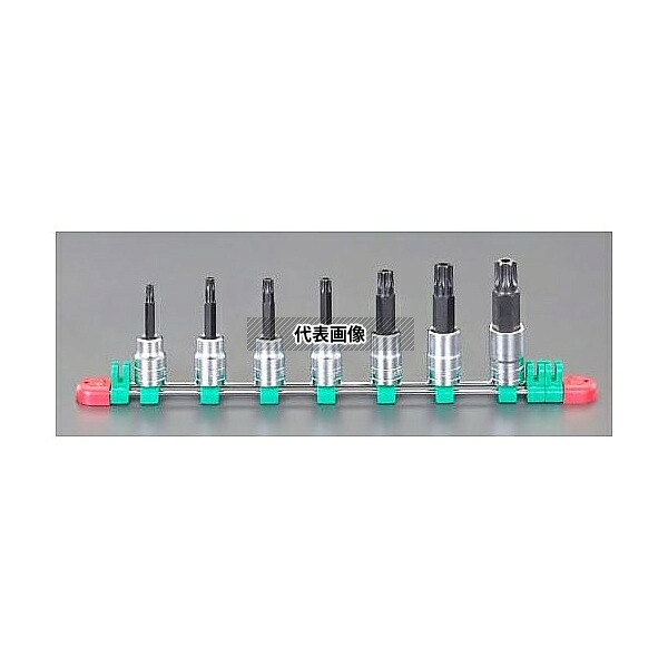 エスコ EA618RS-600 1/2DR/T30-T70 [TORX]ビットソケット(イジリ止)