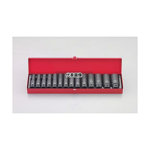 エスコ EA164DZ-6 1/2DR/10-27mm ディープインパクトソケット