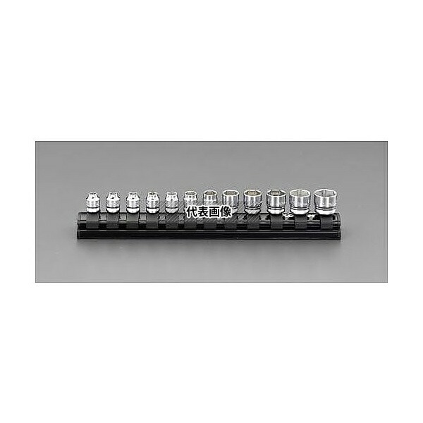 エスコ EA619LA-1 1/4DR/12個 ソケットセット(Z-EAL)
