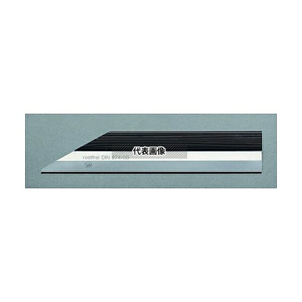 エスコ EA720YH-72 100mm ストレートエッジ・ナイフ型(INOX)