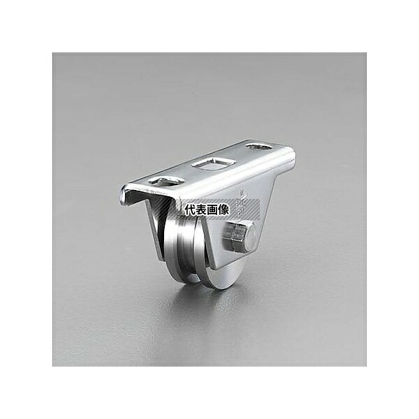 エスコ EA986RB-100 100mm 戸車(重量用・ステンレス製)