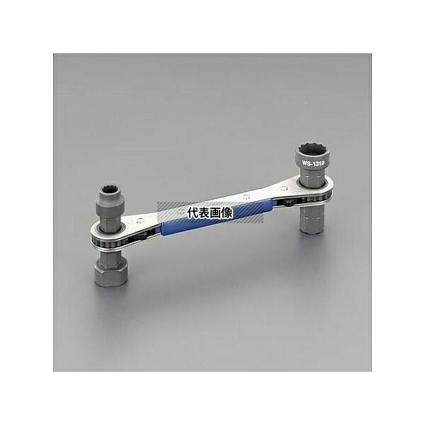 エスコ EA602LB-17 10x17・13x19mm ラックレンチ(スライド式)