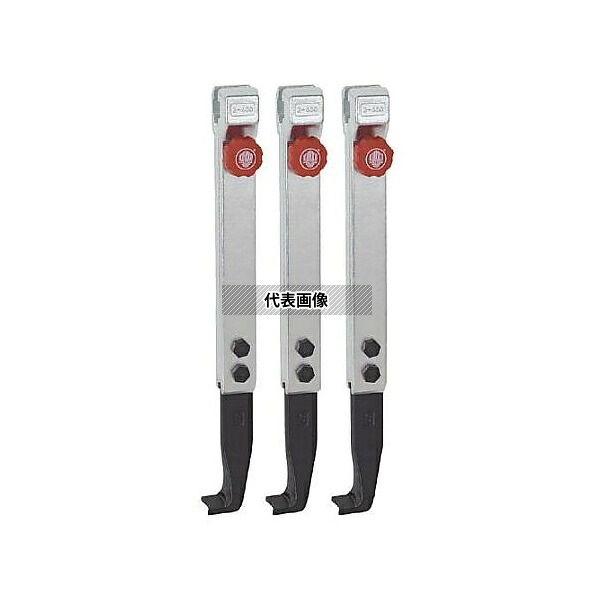 エスコ EA500BG-8 400mm [EA500BG-250用]アーム(3本組/薄爪)
