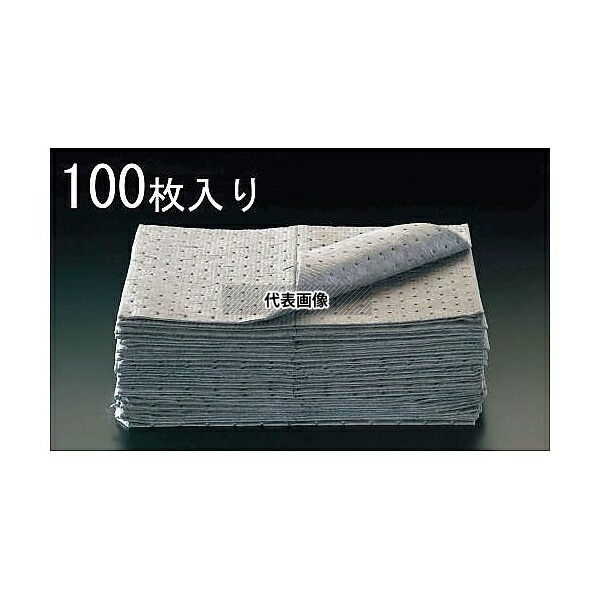 エスコ EA929DD-11 410x510x3mm 吸収マット(油・液体用/100枚)