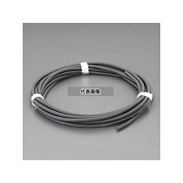 エスコ EA940AG-520 5.5 mm2x20m/2芯 ビニールキャブタイヤケーブル