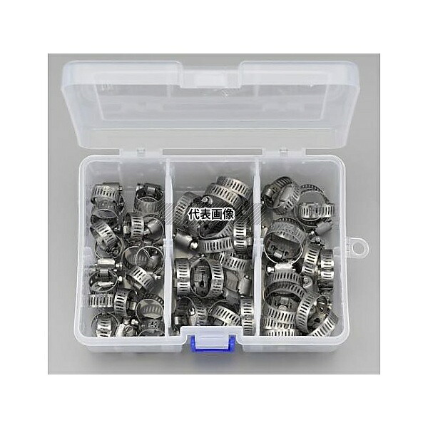 エスコ EA463C 5.6-23mm ホースクランプセット(ステンレス製)|セミプロDIY店ファースト