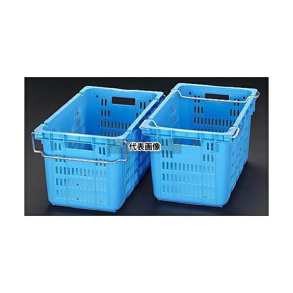 エスコ EA506AB-15A 569x359x305mm/ 46.5L コンテナ(2個)