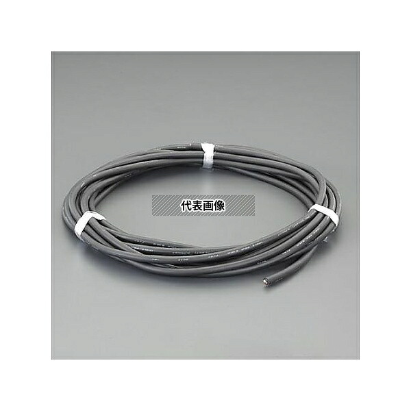 エスコ EA940AG-552 8 mm2x10m/3芯 ビニールキャブタイヤケーブル