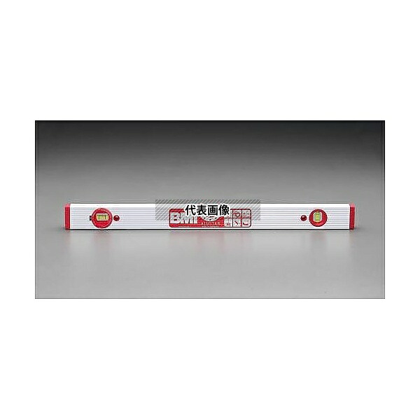 エスコ EA735ME-80 800mm アルミレベル(マグネット・角度目盛付)