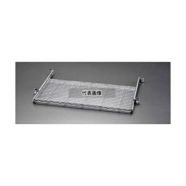 エスコ EA976AJ-54 910x460x 45mm メタルラックスライドトレー