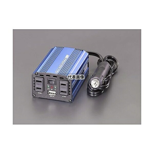 エスコ EA812JA-3BB DC12V→AC100V/120W インバーター 6,378円