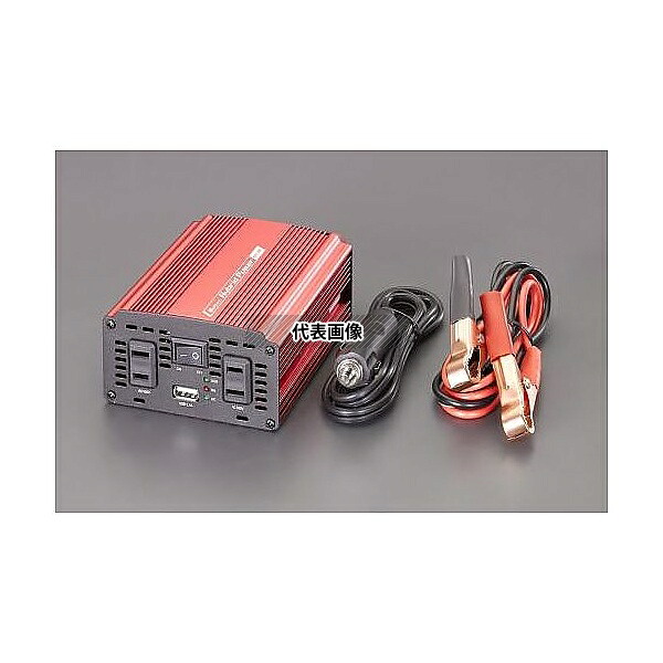 エスコ EA812JA-4D DC24V&rarr;AC100V/300W インバーター｜セミプロＤＩＹ店ファースト