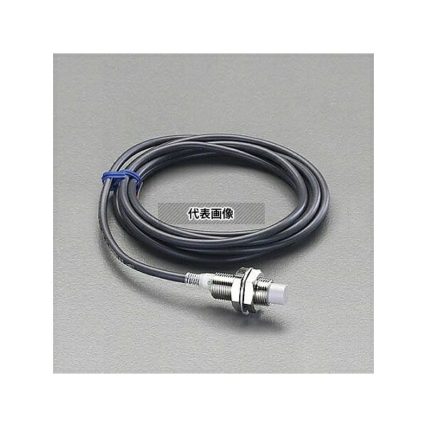 エスコ EA940LN-14 M30/直流2線 近接センサー(20mm・非シールド)
