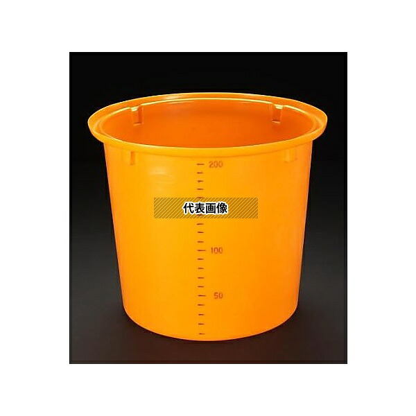 エスコ EA991AA-2 φ780x690mm/200L ポリエチレン容器
