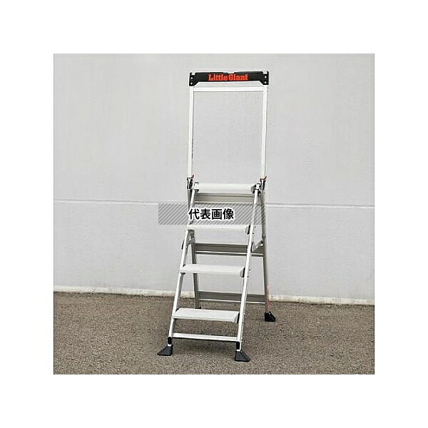 エスコ EA905EA-90 0.87m/4段 セーフティーステップ
