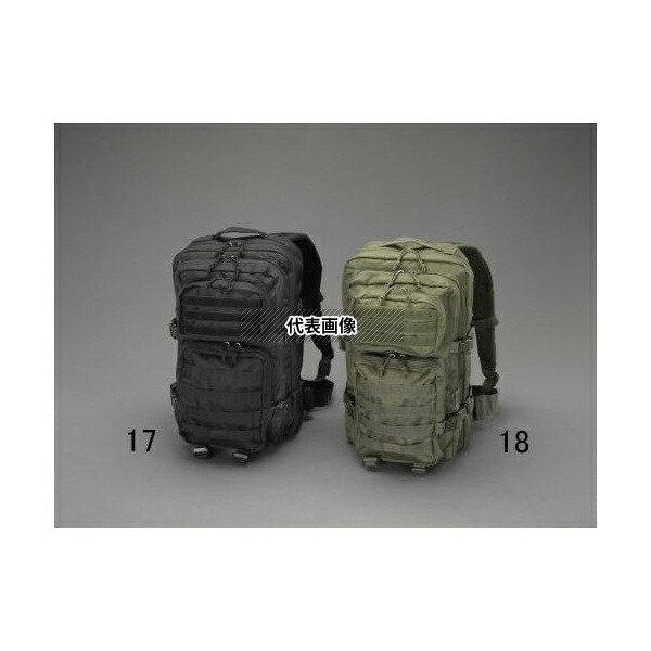 エスコ EA927CE-17 279x356x508mm バックバッグ(黒)