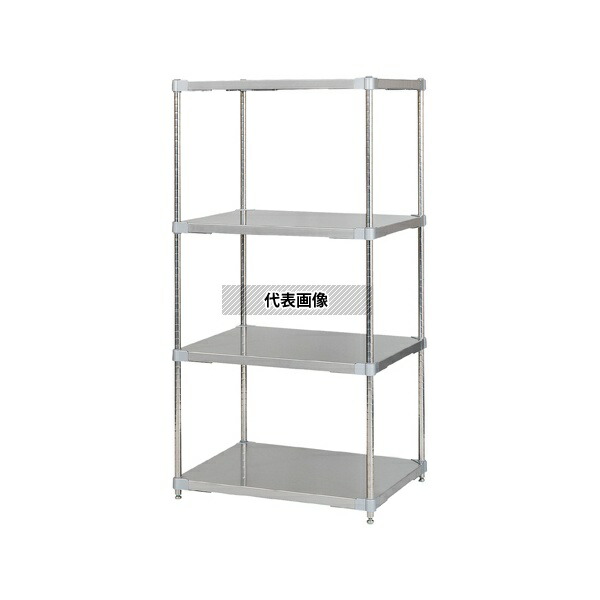 アズワン ASGSS4-6076 ステンレスシェルフ W770×D610×H1500mm 63,041円
