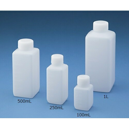 楽天市場 アズワン ｊボトル角型細口 ナチュラル １００ｍｌ 1本 15 4001 55 セミプロｄｉｙ店ファースト