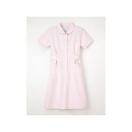 Web限定 アズワン ナースウェア 丸襟半袖 ワンピース ピンク S Ho1917 1枚 8 7731 01 特別価格 Titanicgroup Com