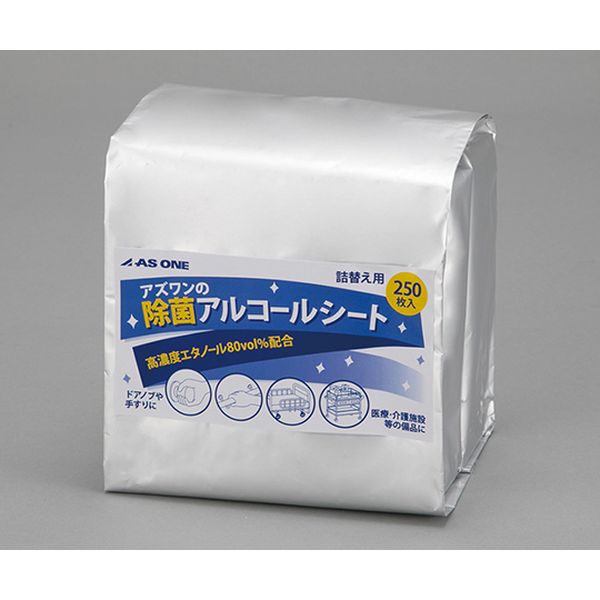 887円 35％OFF アズワン AS ONE アズワンの除菌アルコールシート 詰替用