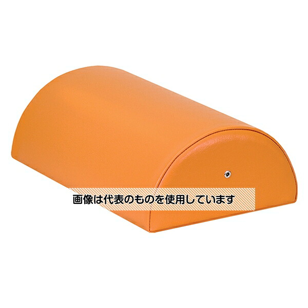 高田ベッド カラー半円マクラ(大) 幅37×奥行24×高さ12cm 茶 TB-77C-07 入数:1個