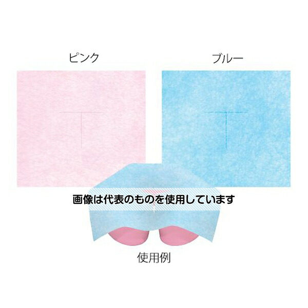 高田ベッド カラーフェイスペーパー(500枚入り) 幅30×長さ36cm ピンク TB-1389-01 入数：1袋(500枚入)