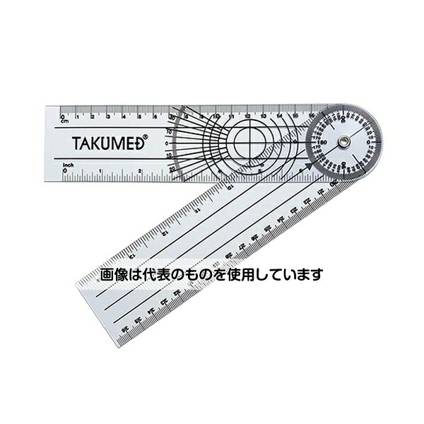 TAKUMED TAKUMED プラスチック 角度計 ゴニオメーター Type D 1ケース(30個入) X000RT13OV 入数：1ケース(30個入)
