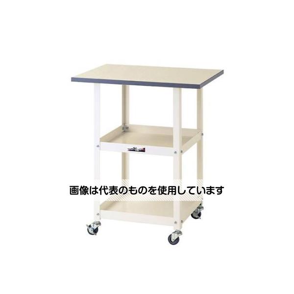 山金工業 600x450x738mm ツールワゴン(作業天板付) EA956KG-2 1台