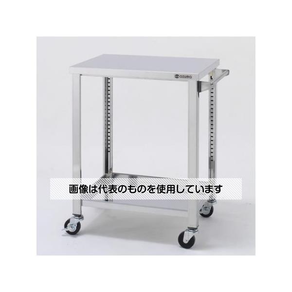 アズワン(AS ONE) 750x600x800mm/100kg ワゴン(二段/ステンレス製) EA956NA-43 入数：1台