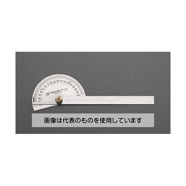 エスコ 204x90mm プロトラクター(カットタイプ) EA720WS-2 入数：1個