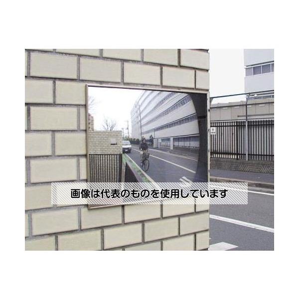 アズワン(AS ONE) 320x250mmフラット型凸面機能ミラー(車庫用・接着式 EA724ZL-2 入数：1個