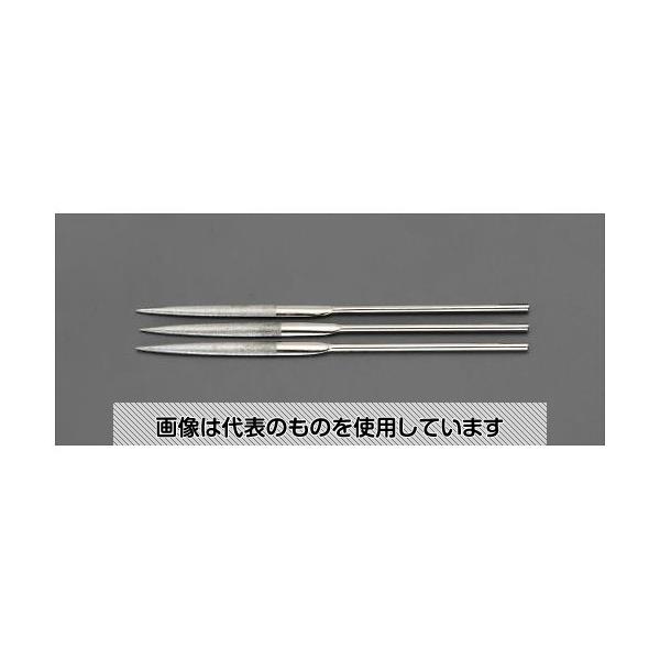 エスコ 140mm ダイヤモンドヤスリ(精密･半丸/3粒度･3本組) EA826NG 入数：1セット 6,547円