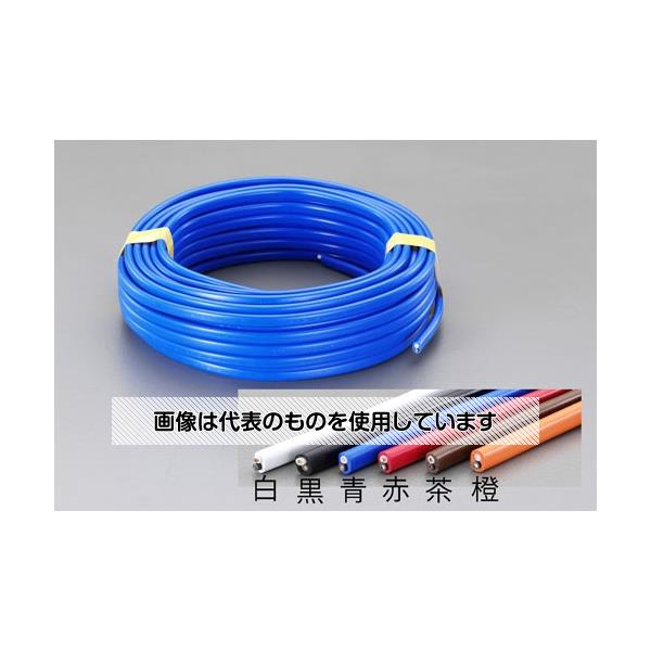 エスコ 1.6mmx2心/600V18A VAケーブル(20m/黒) EA940AV-302 入数：1巻