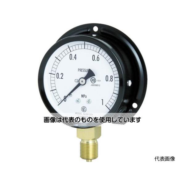 長野計器 普通形圧力計(B枠立形・φ75・G3/8B・0.0～1.00Mpa) AC20-231-1.0MP 入数：1個