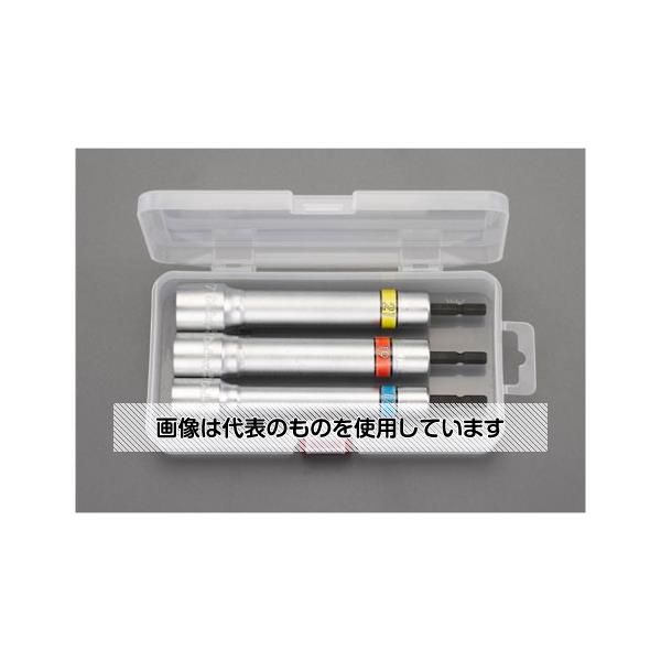アズワン(AS ONE) 3本組/17,19,21mm(165mm) 電ドルソケット EA612AR-10 入数：1セット