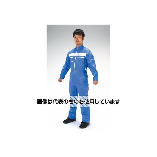 エスコ [L] 夏用・継ぎ服(青) EA996AA-82 入数：1着