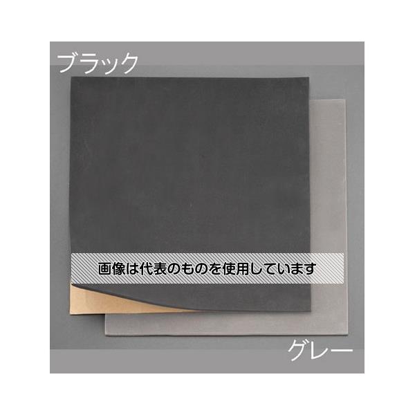 エスコ 300x300x10mm スポンジゴム(粘着付/黒/5枚) EA997XD-73 入数：1PACK