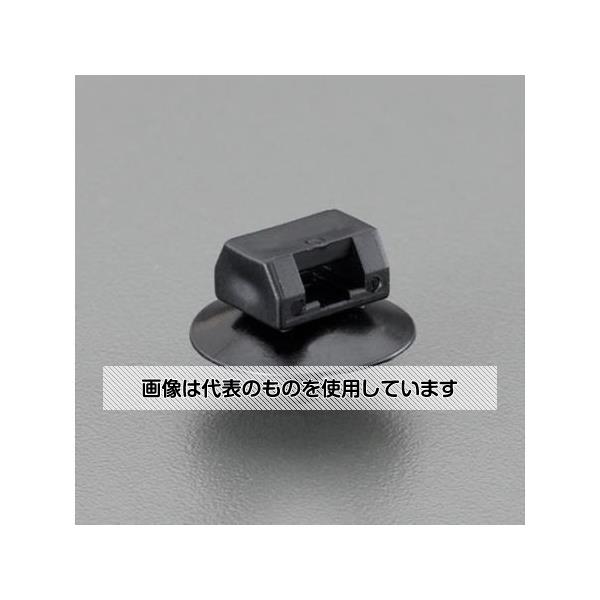 アズワン(AS ONE) 結束バンド用ファーツリーマウント(導電性/100個) EA475GH-36 入数：1箱(100個入)