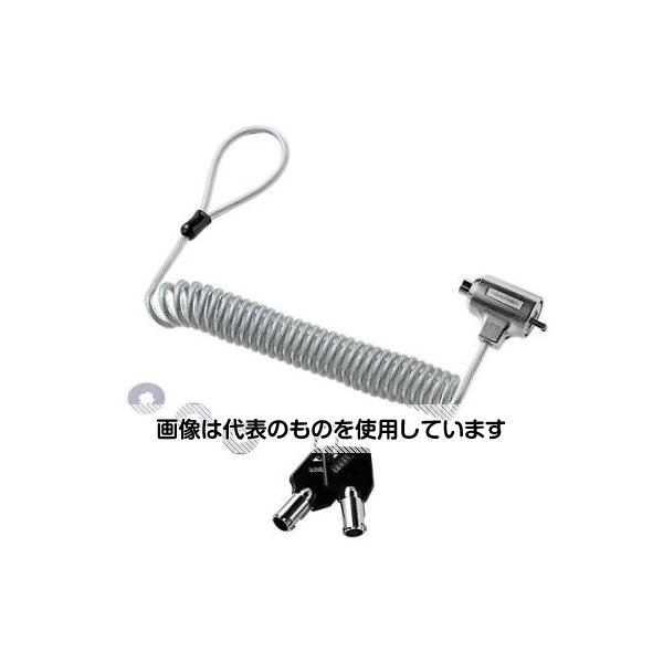 アズワン(AS ONE) φ4.2mmx0.3-1.9m パソコンセキュリティワイヤー EA983TS-226 入数：1個
