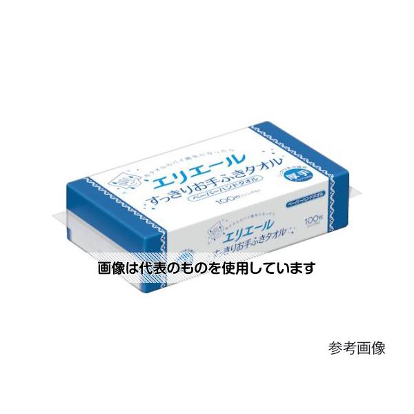 イービーエス エリエール Plus+キレイすっきりお手ふきタオル100枚 823456 入数：1ケース(60パック入)｜セミプロＤＩＹ店ファースト