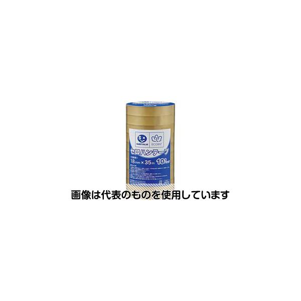 アズワン(AS ONE) セロハンテープ 18mm×35m 200巻 B639J-200 入数：1箱(10巻×20パック入)