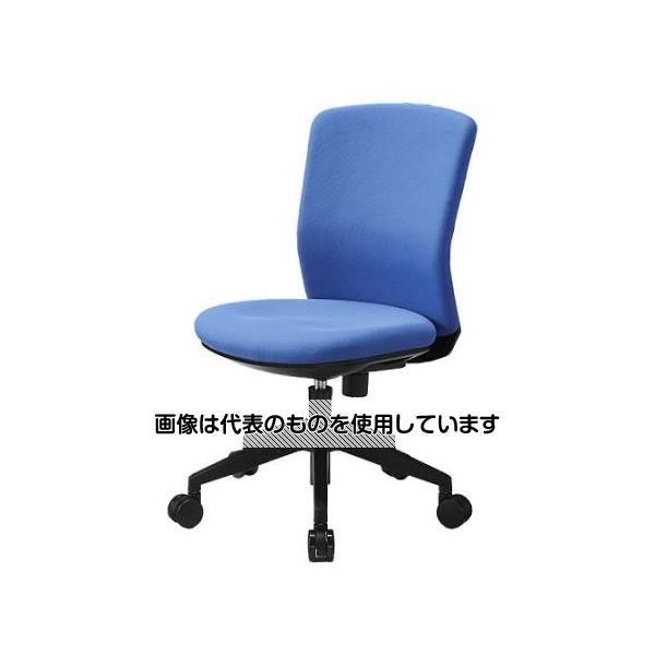 エスコ ビジネスチェアー(ブルー) EA956XA-232 1個