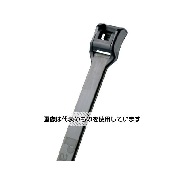 アズワン(AS ONE) 結束バンド ベルトタイ 耐候性黒(1000本入) ILT3S-M0 入数：1袋(1000本入)