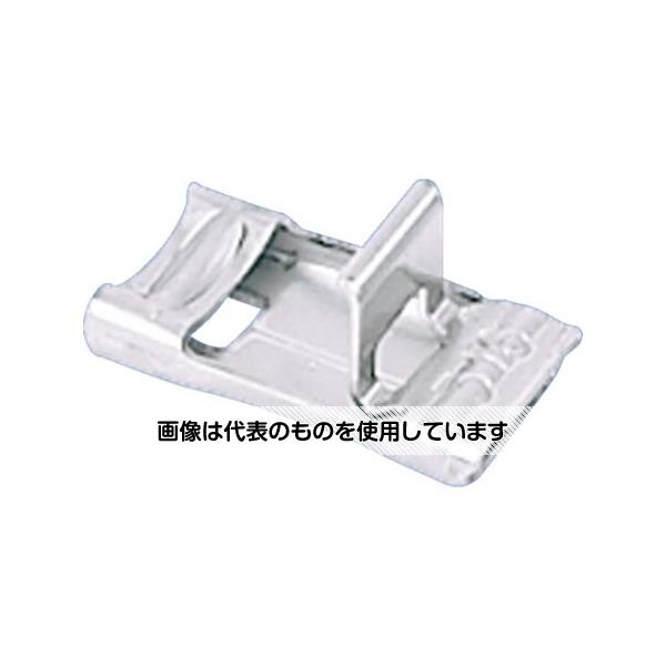 アズワン(AS ONE) バックルロック式長尺ステンレスバンド用バックル SUS316 1袋(100個入) MSBW50-C6 入数：1袋(100個入)