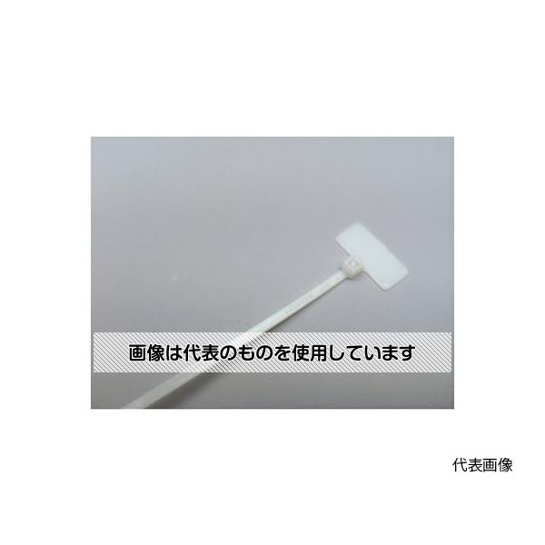 パンドウイットコーポレーション 旗型タイプナイロン結束バンド ナチュラル(1000本入) PLF1M-M 入数：1袋(1000本入)