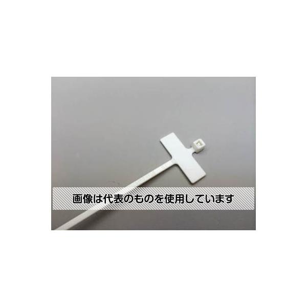 アズワン(AS ONE) 旗型タイプナイロン結束バンド 白 1袋(1000本入) PLM1MM10 入数：1袋(1000本入)