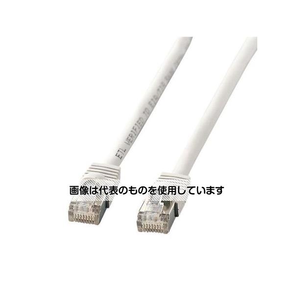 アズワン(AS ONE) 10 m LANケーブル(CAT5e/ノイズシールド処理/グレー) EA764B-506 入数：1個