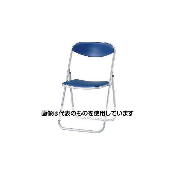 アズワン(AS ONE) 460x465x750mm 折畳み椅子(ビニール/ブルー) EA956XA-144 入数：1脚